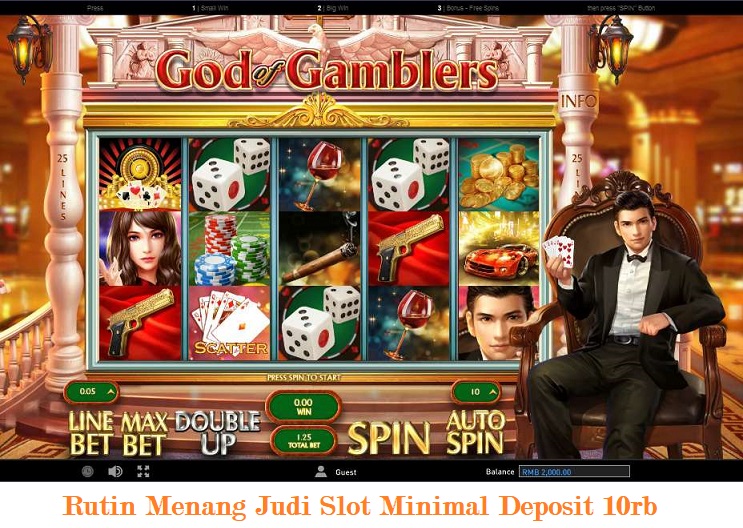 Rutin Menang Judi Slot Minimal Deposit 10rb